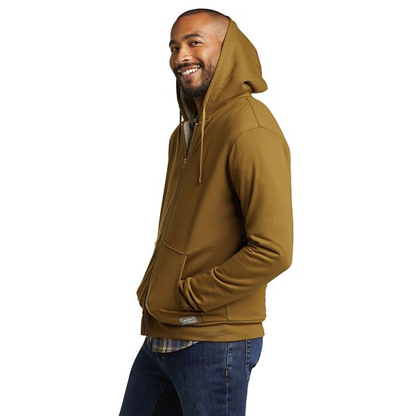 Men's Big & Tall High-pile Fleece Lined Hooded Zip-up Sweatshirt