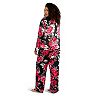 Plus Size Lilac+London Satin Pajama Shirt & Pajama Pants Set