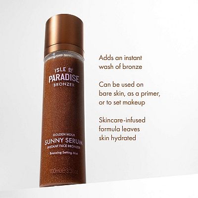 Isle of Paradise Sunny Serum Bronzing Setting Mist