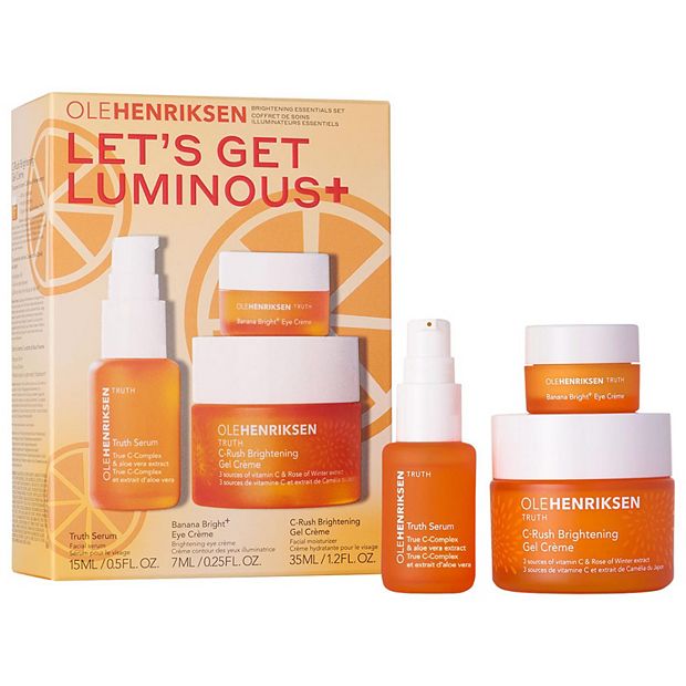 OLEHENRIKSEN Let's Get Luminous Brightening Essentials Set