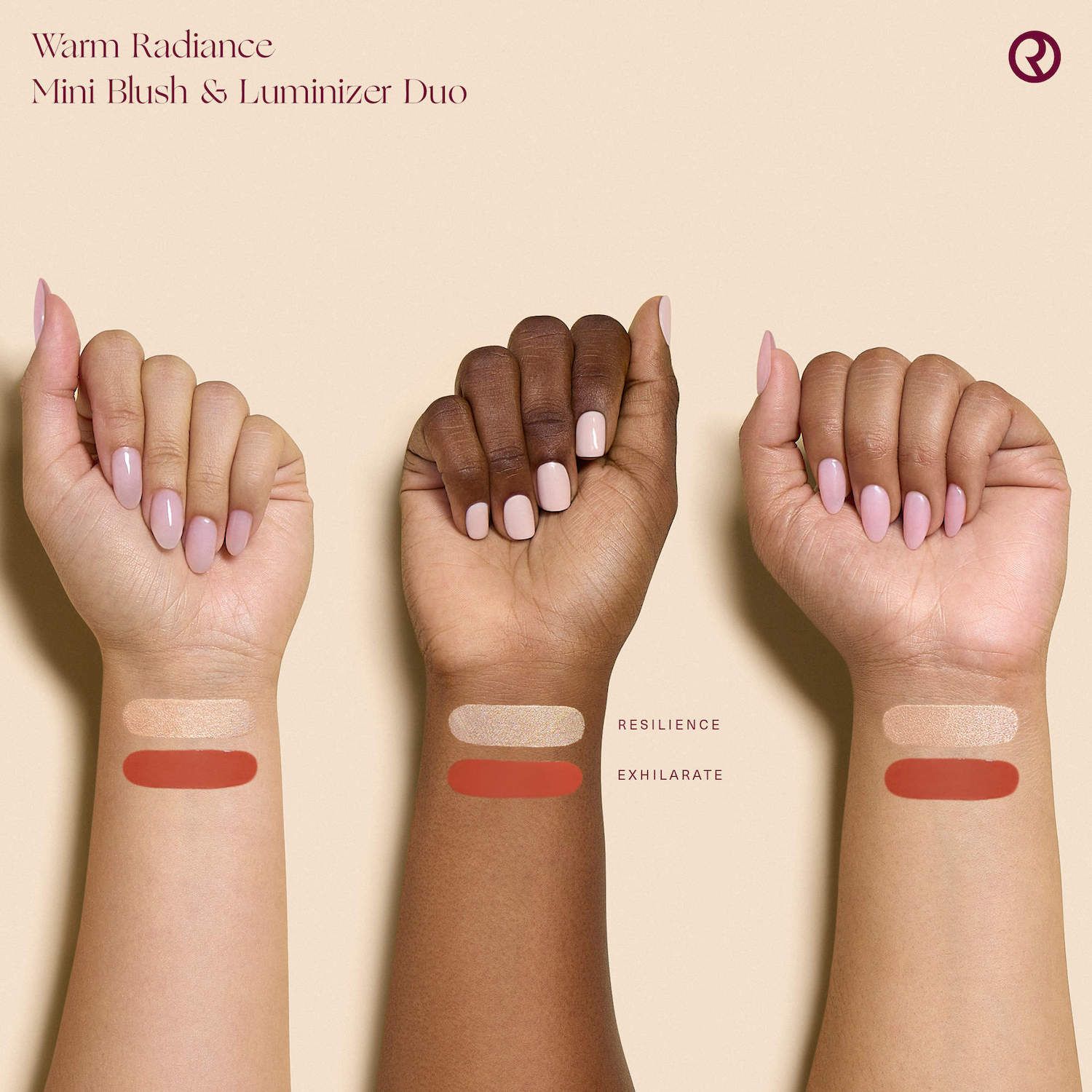 Rare Beauty Warm Radiance Blush & Luminizer