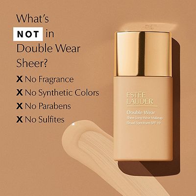 Estee Lauder Double Wear Sheer Long-Wear Makeup SPF 19