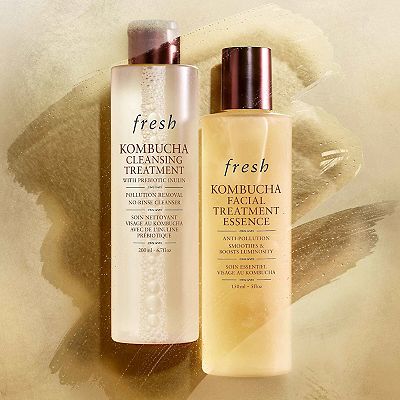 fresh Kombucha 2-in-1 No-Rinse Cleanser & Prebiotic Treatment