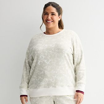 Plus Size Tek Gear® Ultrasoft Fleece Crewneck Sweatshirt