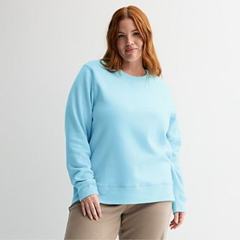 Plus Size Tek Gear® Ultrasoft Fleece Crewneck Sweatshirt
