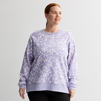 Plus Size Tek Gear® Ultrasoft Fleece Crewneck Sweatshirt