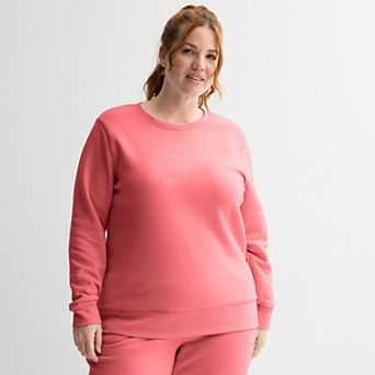 Plus Size Tek Gear® Ultrasoft Fleece Crewneck Sweatshirt