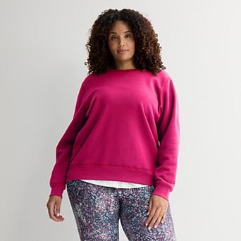 Plus Size Tek Gear® Ultrasoft Fleece Crewneck Sweatshirt