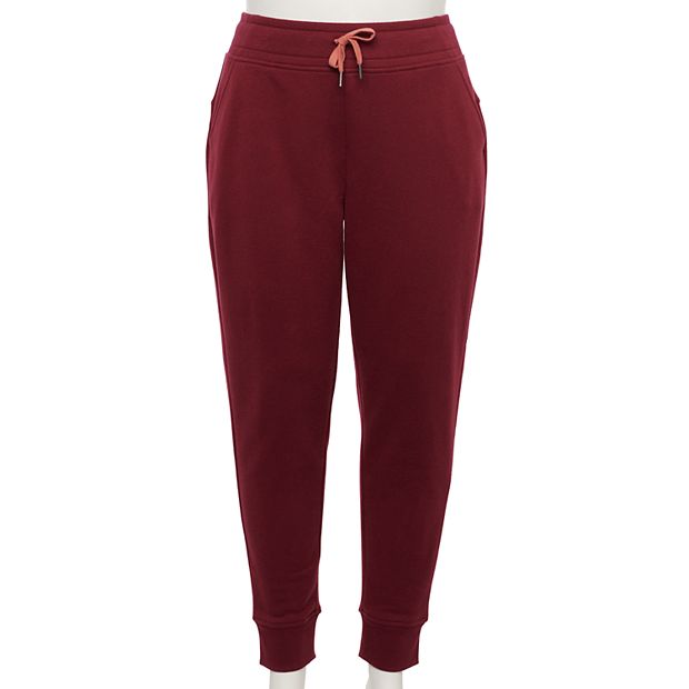 tek gear, Pants, Tek Gear Ultrasoft Fleece Red Sweatpants