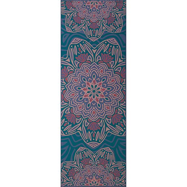 Gaiam 6mm Premium Reversible Yoga Mat - Jade Salutation