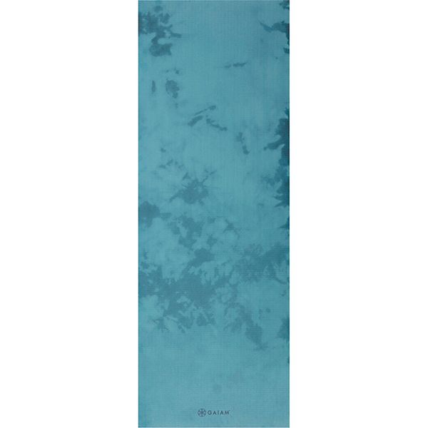 Monument Medaille heet Gaiam 5mm Yoga Mat - Faded Tie Dye Frost