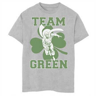 Boys 8-20 DC Comics St. Patrick's Day Martian Manhunter Team Green Graphic Tee