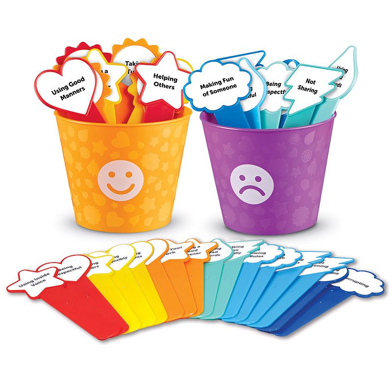 Learning Resources Good Behavior Buckets, Multicolor
