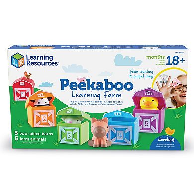 Learning Resources Peakaboo Learning Farm Toy