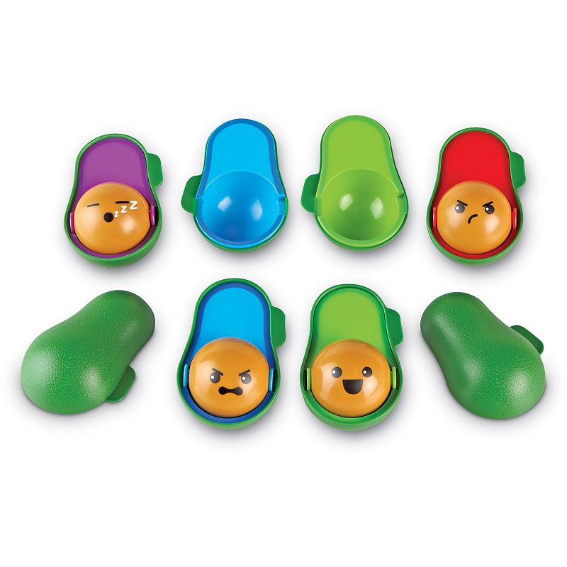 Learning Resources Emoji Avocados, Multicolor