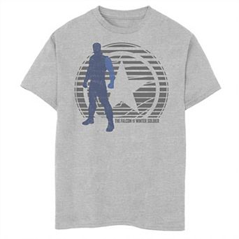 Boys 8-20 Marvel The Falcon And The Winter Soldier Shield Logo Graphic Tee