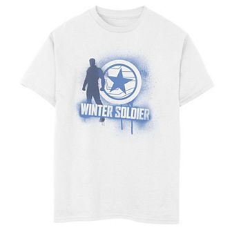 Boys 8-20 Marvel The Falcon And The Winter Soldier Spray Paint Graphic Tee