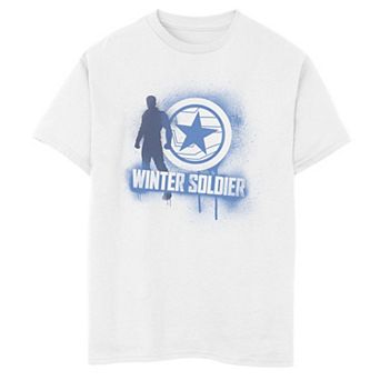 Boys 8-20 Marvel The Falcon And The Winter Soldier Spray Paint Graphic Tee