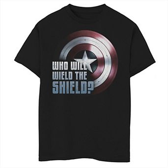 Boys 8-20 Marvel The Falcon And The Winter Soldier Wield The Shield Graphic Tee