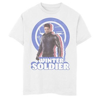 Boys 8-20 Marvel The Falcon And The Winter Soldier Bucky Retro Graphic Tee