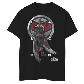 Boys 6-20 Marvel The Falcon And The Winter Soldier Falcon Shield Graphic Tee