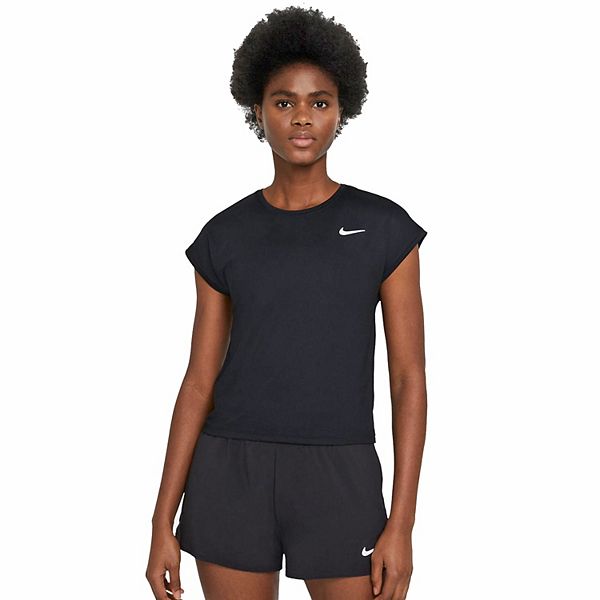 Women S Nike Court Dri Fit Victory Short Sleeve Tennis Top