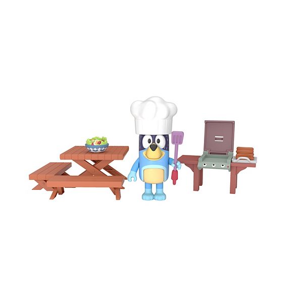 Bluey Dad's Backyard BBQ Playset