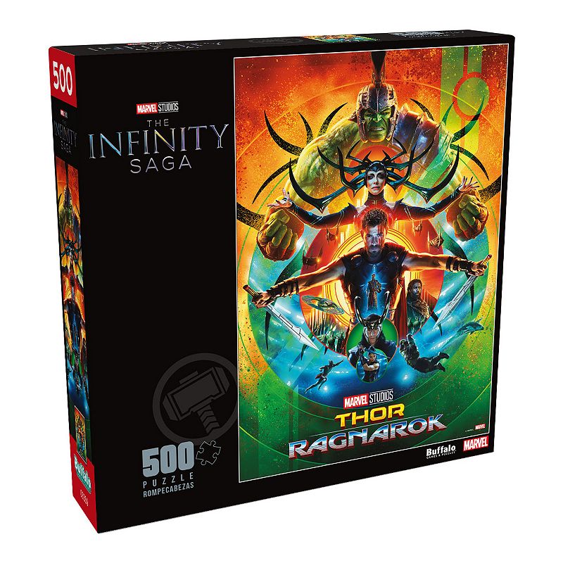 UPC 079346033805 product image for Buffalo Games Marvel Thor: Ragnarok 500-Piece Puzzle, Multicolor | upcitemdb.com