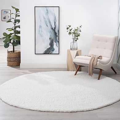 KHL Rugs Alana Transitional Solid Shag Area Rug