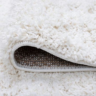 KHL Rugs Alana Transitional Solid Shag Area Rug