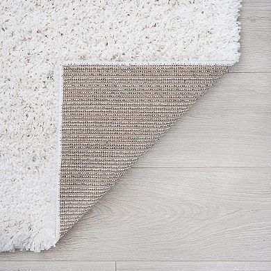 KHL Rugs Alana Transitional Solid Shag Area Rug