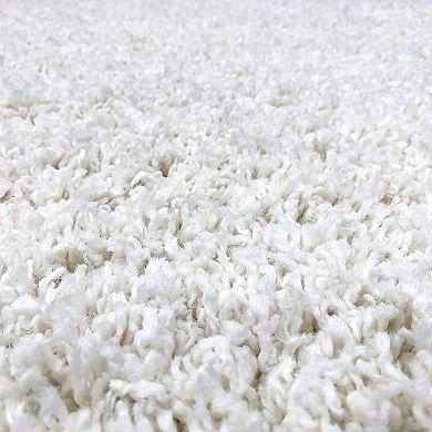 KHL Rugs Alana Transitional Solid Shag Area Rug