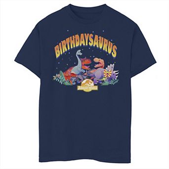 Boys 8-20 Jurassic World Birthdaysaurus Graphic Tee