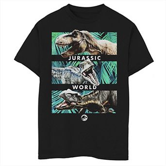 Boys 6-20 Jurassic World: Fallen Kingdom Dino Tropical Panels Graphic Tee