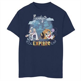 Boys 8-20 Dreamworks Rhyme Time Town Ready To Explore Sketch Graphic Tee