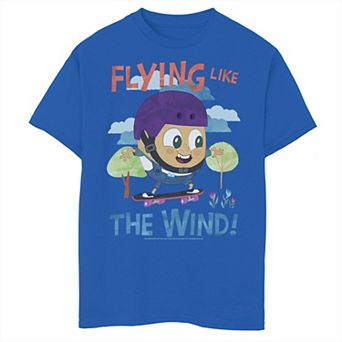 Boys 8-20 Dreamworks Rhyme Time Town Flying Like The Wind Sketch Graphic Tee