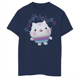 Boys 8-20 Gabby's Dollhouse Cakey Cat Cakey-Licious Graphic Tee