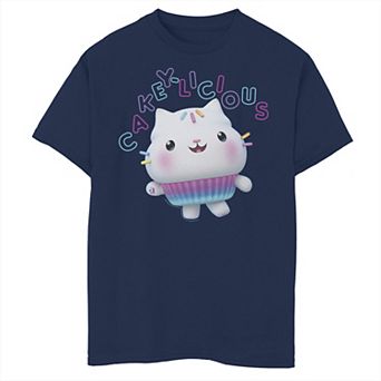 Boys 8-20 Gabby's Dollhouse Cakey Cat Cakey-Licious Graphic Tee