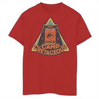 Boys 8-20 Jurassic World: Camp Cretaceous Welcome Gates Graphic Tee