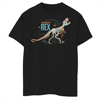 Boys 6-20 Jurassic World: Fallen Kingdom T-Rex Schematic Graphic Tee
