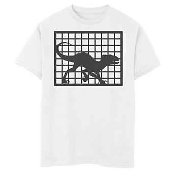 Boys 6-20 Jurassic World Caged Indominus Silhouette Graphic Tee