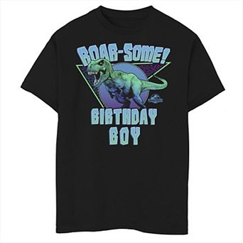 Boys 6-20 Jurassic World T-Rex Roar-some Birthday Boy Graphic Tee