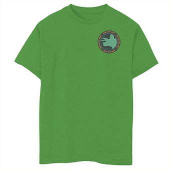 Boys 8-20 Jurassic World: Camp Cretaceous Best Trip Ever Badge Graphic Tee