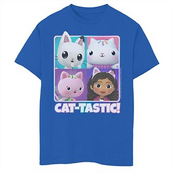 Boys 8-20 Gabby's Dollhouse Cat-Tastic Box Up Graphic Tee
