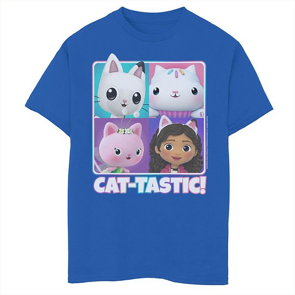 Boys 820 Gabby's Dollhouse CatTastic Box Up Graphic Tee