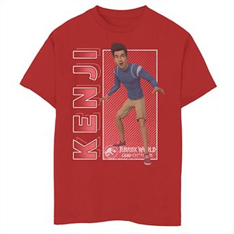 Boys 8-20 Jurassic World: Camp Cretaceous Kenji Portrait Graphic Tee