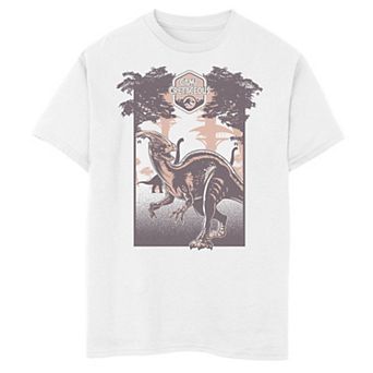 Boys 6-20 Jurassic World: Camp Cretaceous Parasaurolophus Portrait Graphic Tee