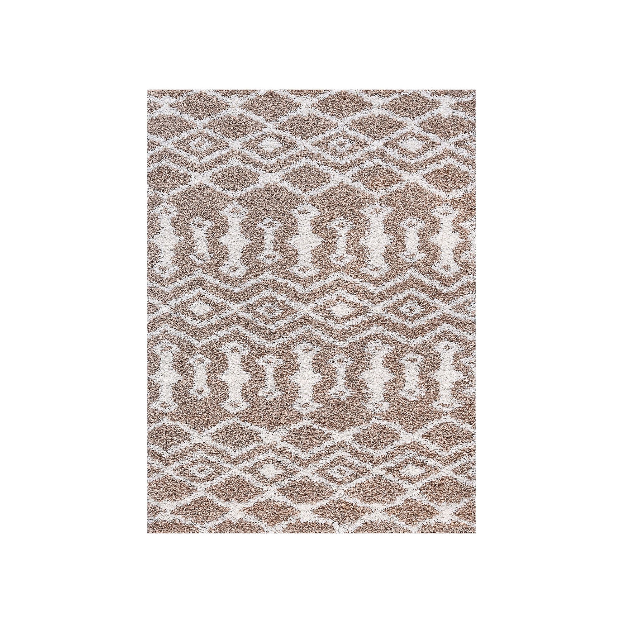 KHL Rugs Tania Contemporary Geometric Shag Area Rug