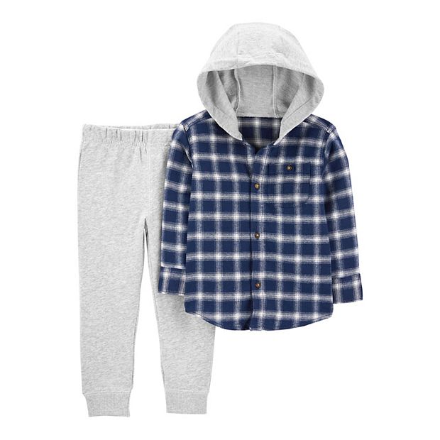 Kohls flannel online hoodie