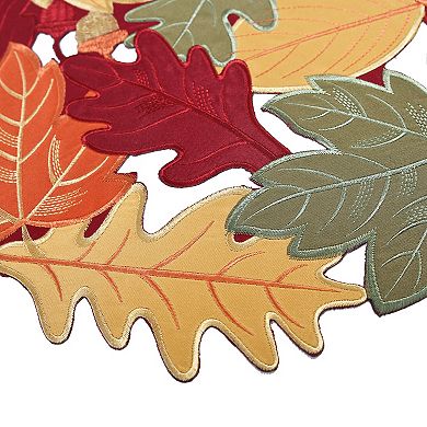 Celebrate Harvest Together Leaf Cut-Out Placemat